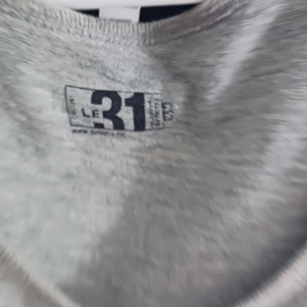 vintage tank top 31 street wear M us size grey men